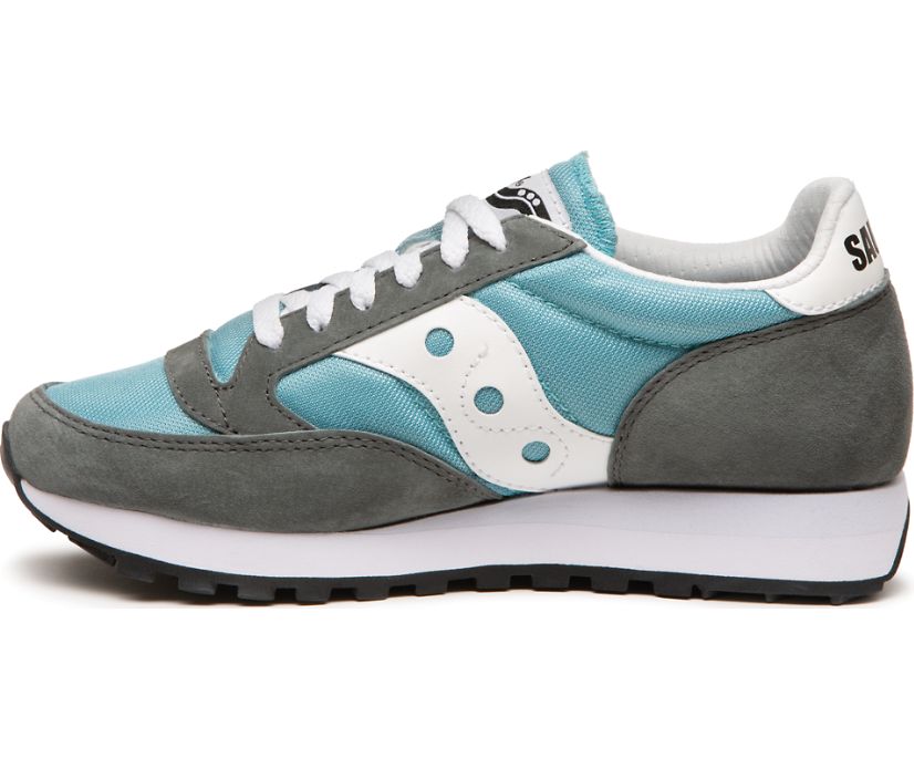 Women's Saucony Jazz 81 Originals Grey / Blue / White | Singapore 038SGLO